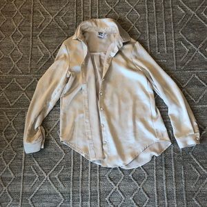 Silk oversized button up from Princess Polly